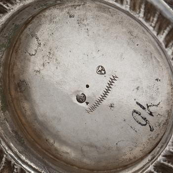 A Polish early 18th century silver beaker and cover, marks of Carl Wilhelm Hartman, Breslau 1710-1712.