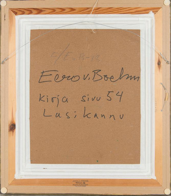 Eero von Boehm, Lasikannu.