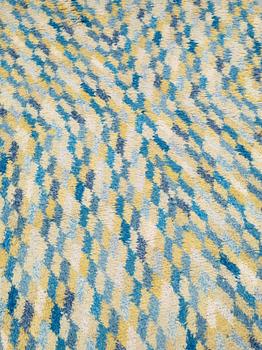 MATTA. "Solregn". Tät rya. 209,5 x 113 cm. Signerad AB MMF BN.