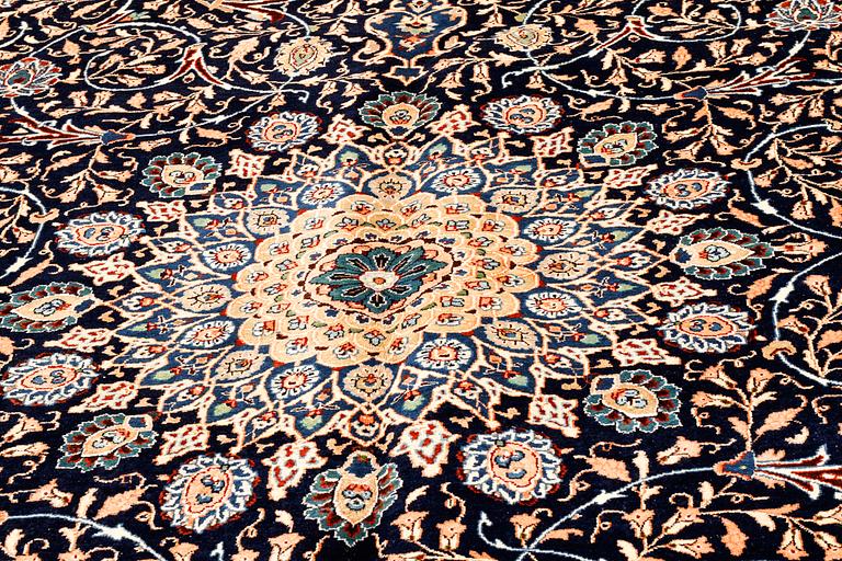 A Kashmar rug, 397 x 305 cm.