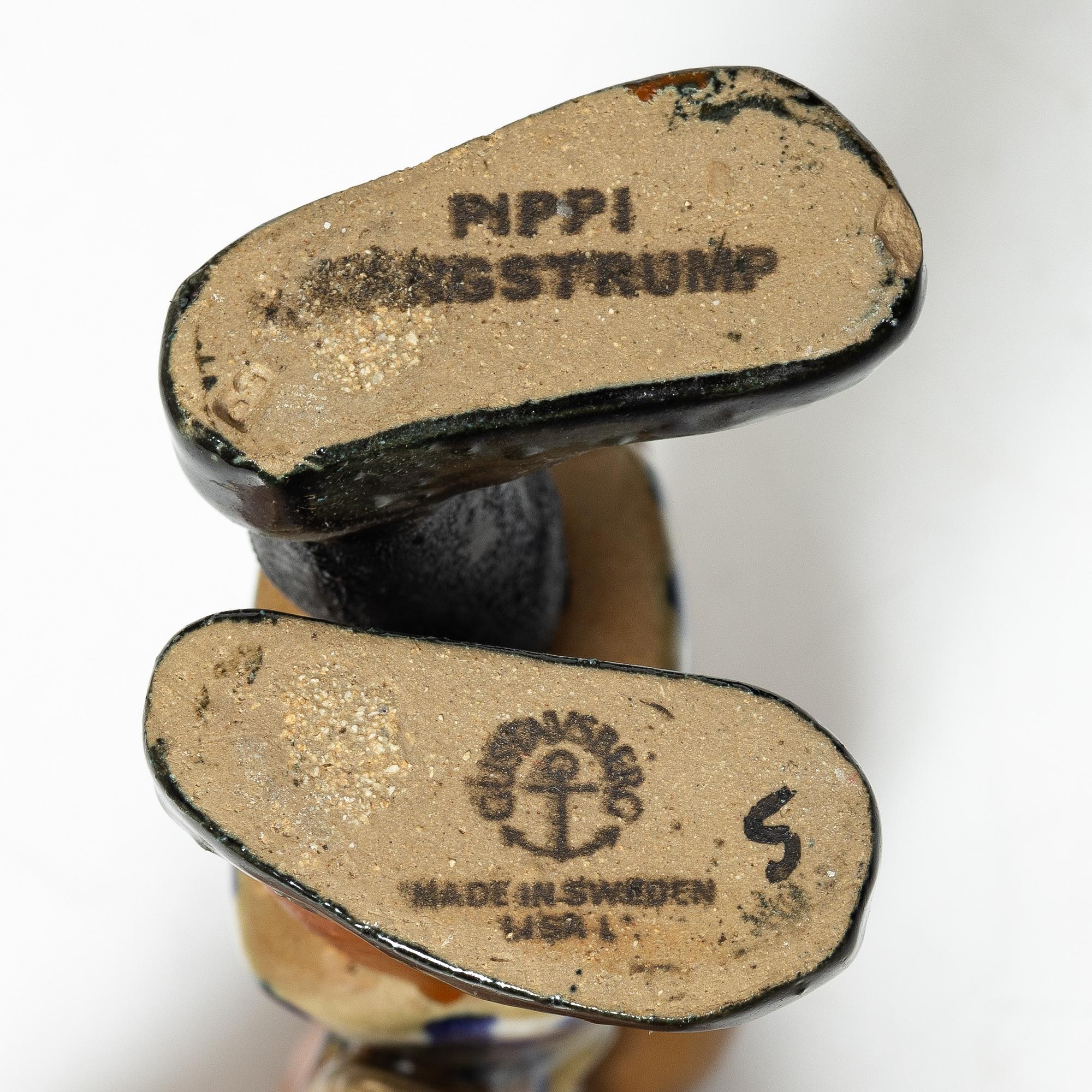 Lisa Larson, figurin, stengods, "Pippi Långstrump", Gustavsberg, 1969-71.