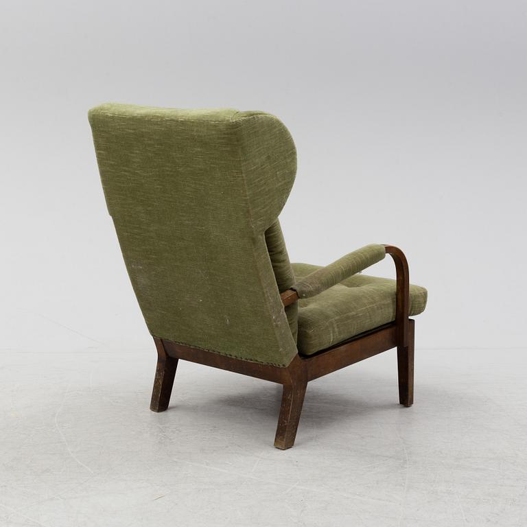 A 1930's lounge chair.