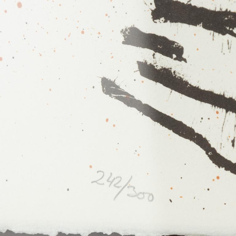 Arman, färglitografi, signerad 242/300.