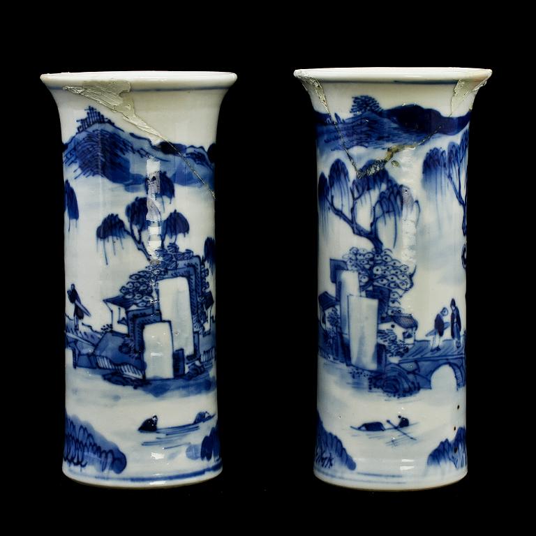 PARTI PORSLIN, 6 delar, Kina, 1800-tal.