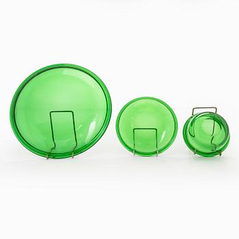 Kaj Franck, service pieces, 28 pcs, "Luna" Nuutajärvi Notsjö, late 20th century.