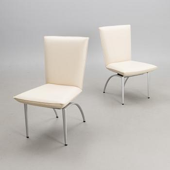 ROLF BENZ, a set of 2 chairs, model 7000 early 21 st century.