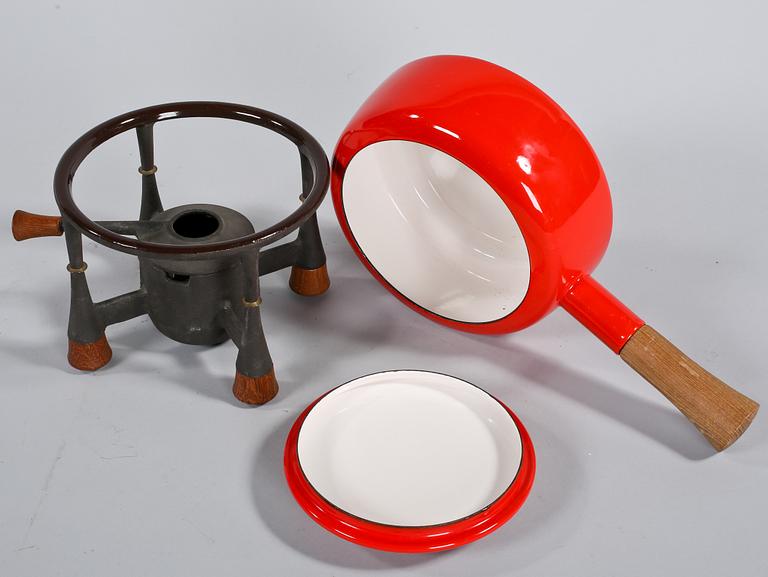 GRYTA med STÄLLNING, Jens Quistgaard, Dansk Design, International Ltdtillverkade i Frankrike, 1900-talets andra hälft.