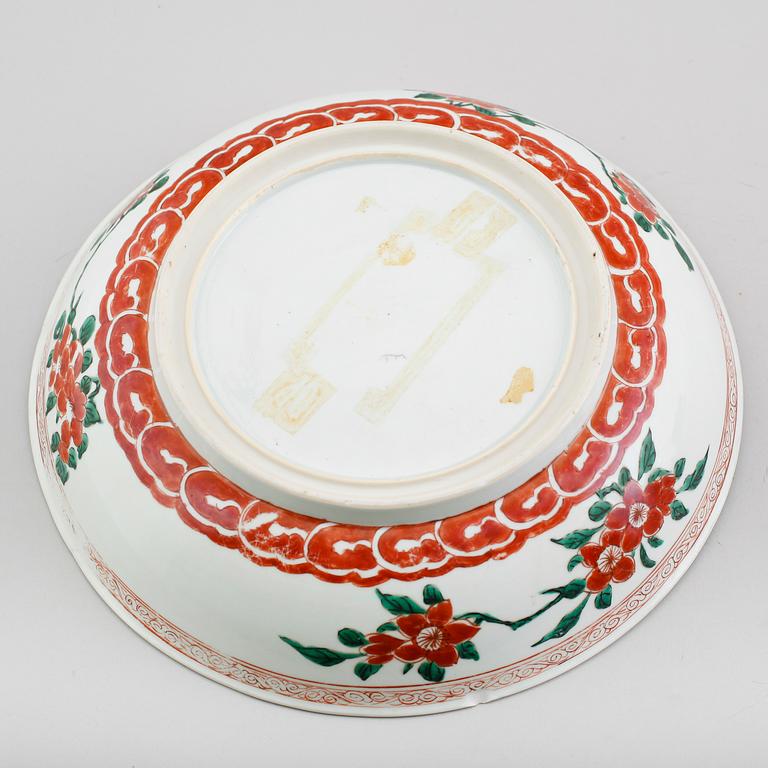 FAT, porslin. Qing dynastin, Kangxi (1662-1722).