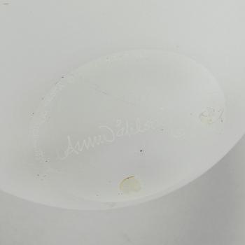 ANN WÅHLSTRÖM, vas, glas, Kosta Boda, signerad och numrerad 1/10.