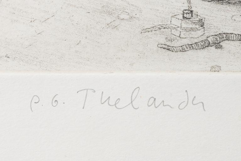 PG Thelander, "Europeiska strutsar VI".