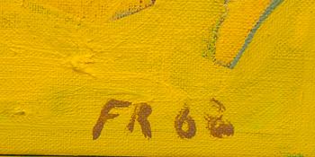 FREDRIK ROHDE, olja på duk, signerad och daterad 68.