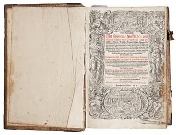 948. JACOBUS THEODOUS TABERNAEMONTANUS (1520-1590), Neuw Kreuterbuch, mit schönen, künstlichen.., Frankfurt 1588-91.