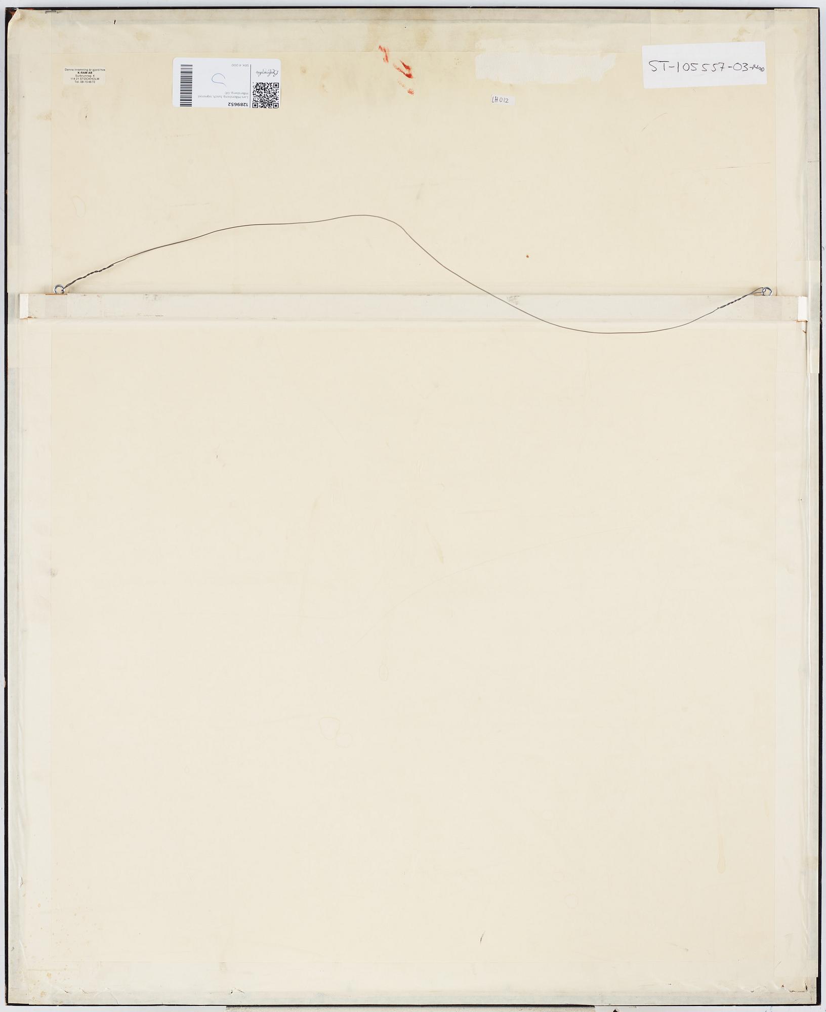 Lars Hillersberg, ink, signed Hillersberg.