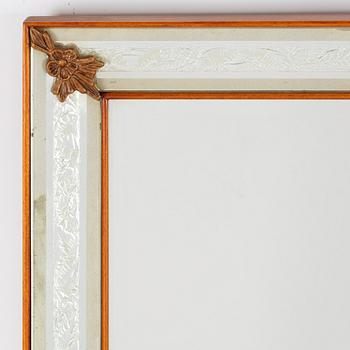 Mirror, Glass & Wood, second half of the 20th century.