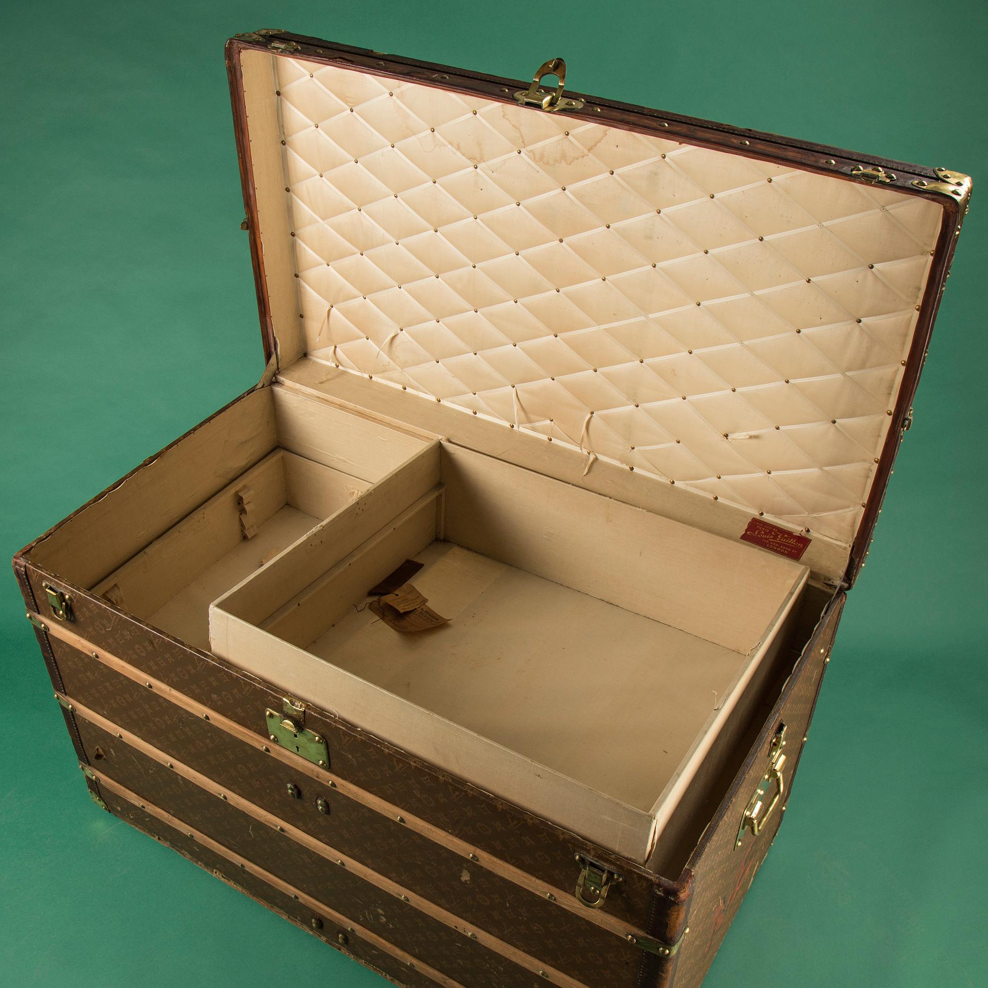 KOFFERT, Louis Vuitton, sekelskiftet 1800/1900.