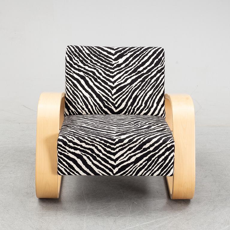 Alvar Aalto, a model 400 birch 'Tank chair', Artek, Finland.