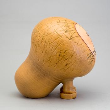 A Lisa Larson stoneware figurine from K-studion, Gustavsberg.