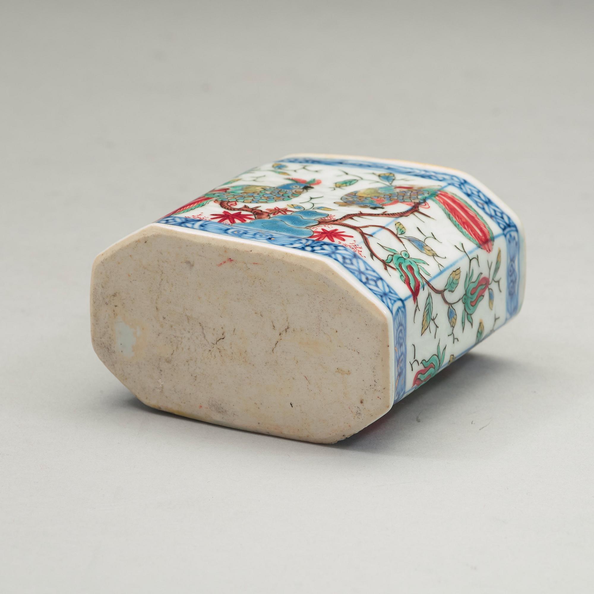 TEDOSA, kompaniporslin. Qingdynastin, Qianlong (1736-95).