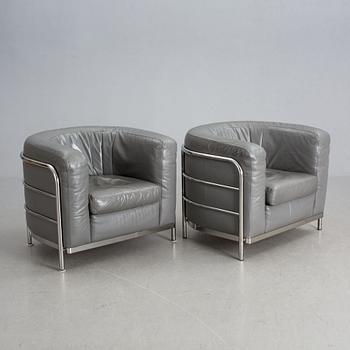 FÅTÖLJER, ett par, "Onda", Zanotta, 1900-talets senare del.