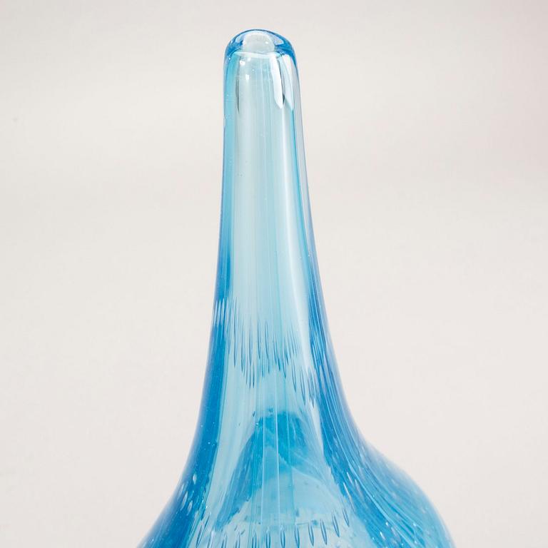Elna Melusine Jolom,  a signed and dated 2014  glass vase.