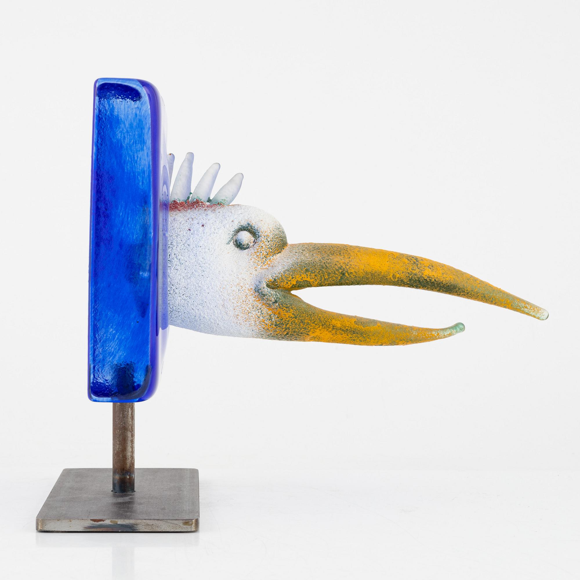 Kjell Engman, skulptur, Kosta Boda Atelier.
