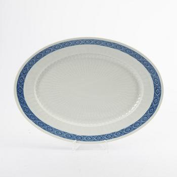 A 107 pcs "Blå vifte" dinner service Royal Copenhagen.