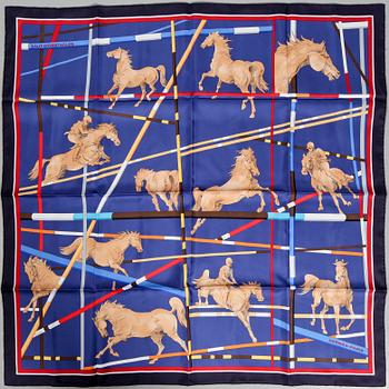 SCARF, "Saut d'Obstacles", Hubert de Watrigant, Hermès.