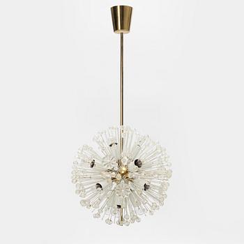 Emil Stejnar, taklampa, "Snowball", modell Pyj-140702, Rupert Nikoll, 1960-tal.