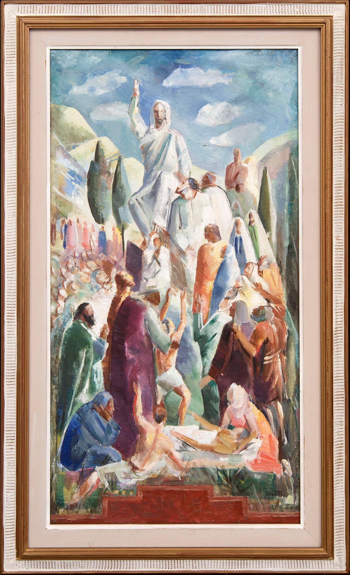 Gunnar Torhamn, olja på pannå signerad.