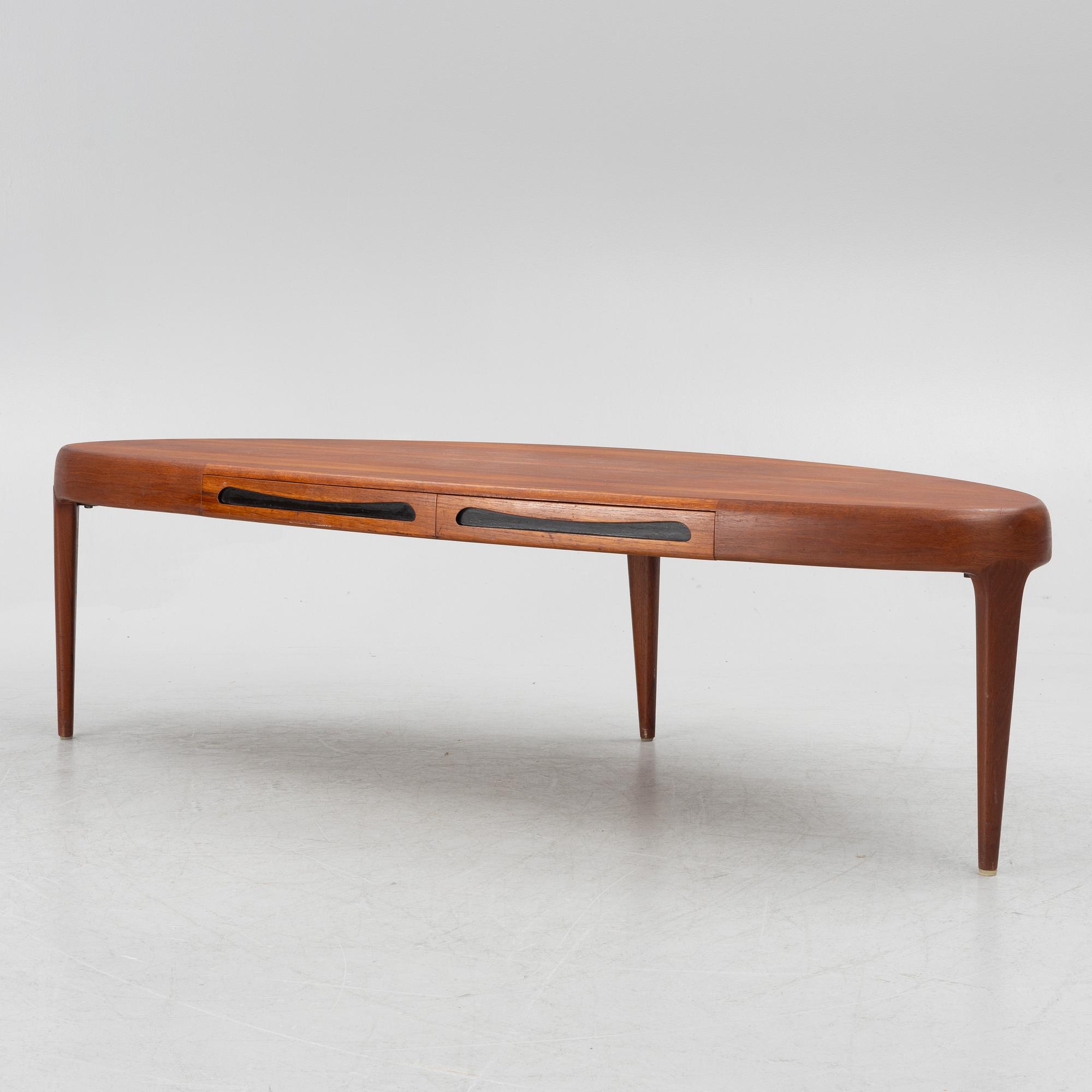Johannes Andersen, coffee table, "Capri", Trensum, 1960s.
