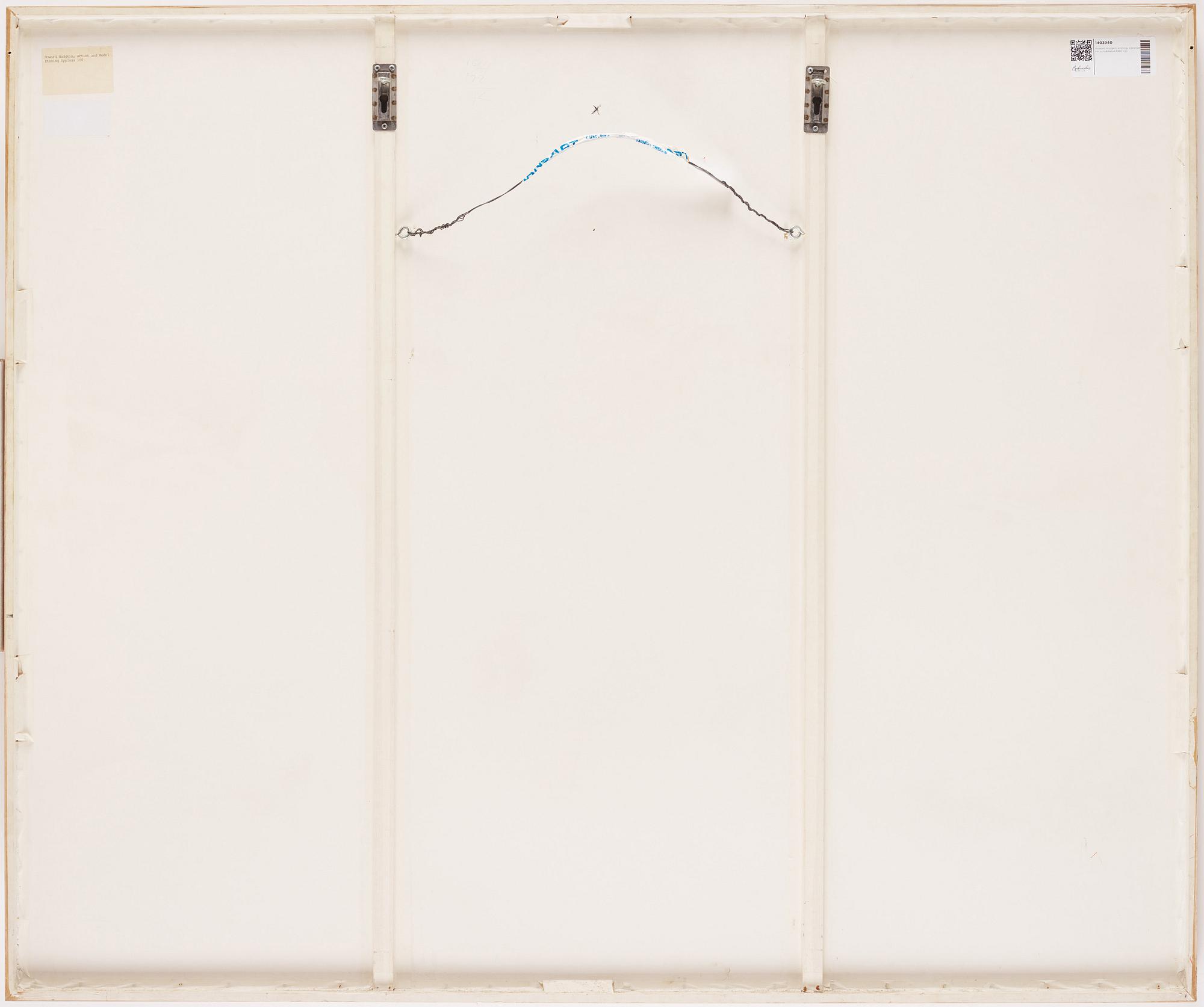 Howard Hodgkin, etsning, 1980. Signerad och daterad.