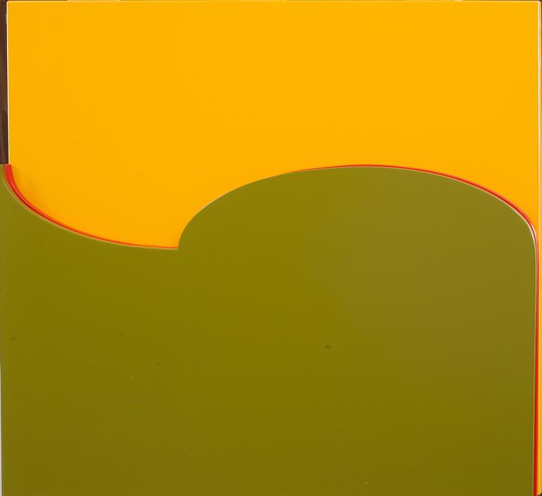 BECK & JUNG, diptyk, väggobjekt, a tergo signerade.