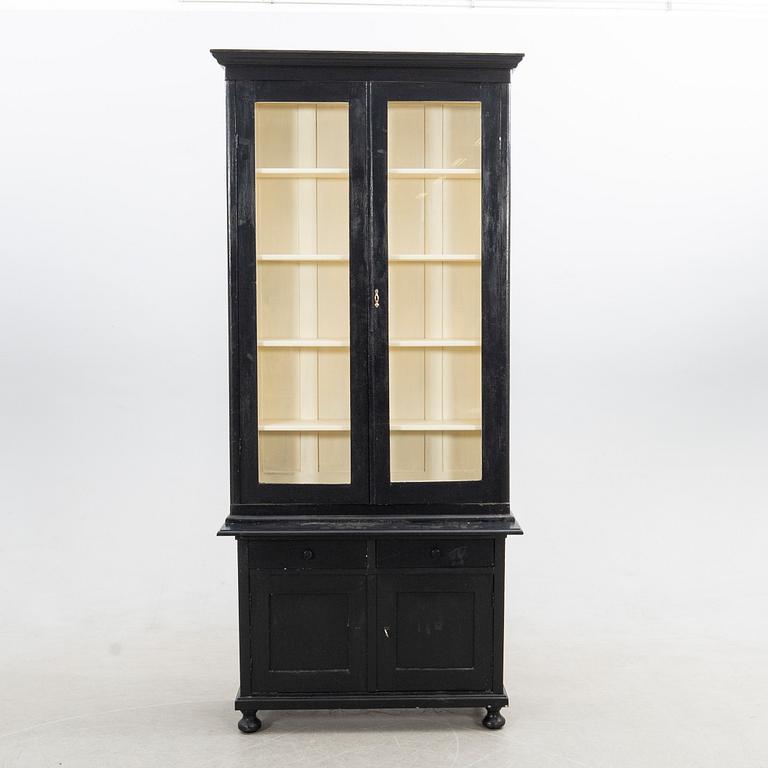Display cabinet circa 1900.