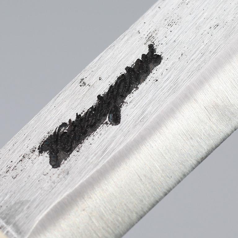 SAMEKNIVAR, 2 st, en märkt Vettasjärvi, 1900-tal.