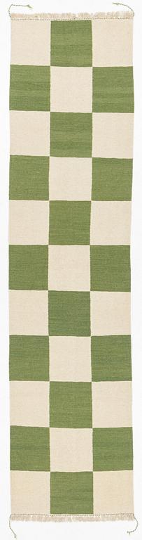 Gallery rug, approx. 340 x 84 cm.