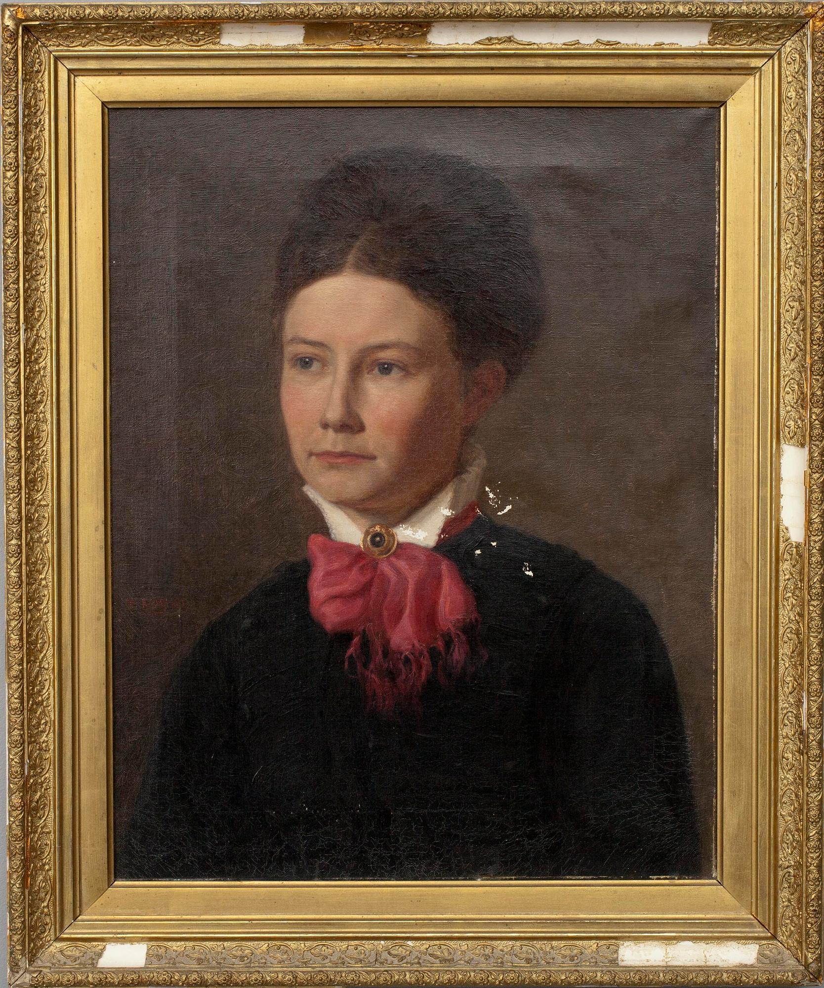 FREDRIK AHLSTEDT, olja på duk, sign. och dat. -75.