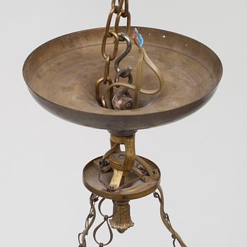 TAKAMPEL, empirestil, 1900-talets början. Höjd ca 65 cm.