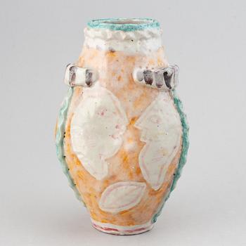 Salvatore Procida, a glazed ceramic vase, Italy 1950's.