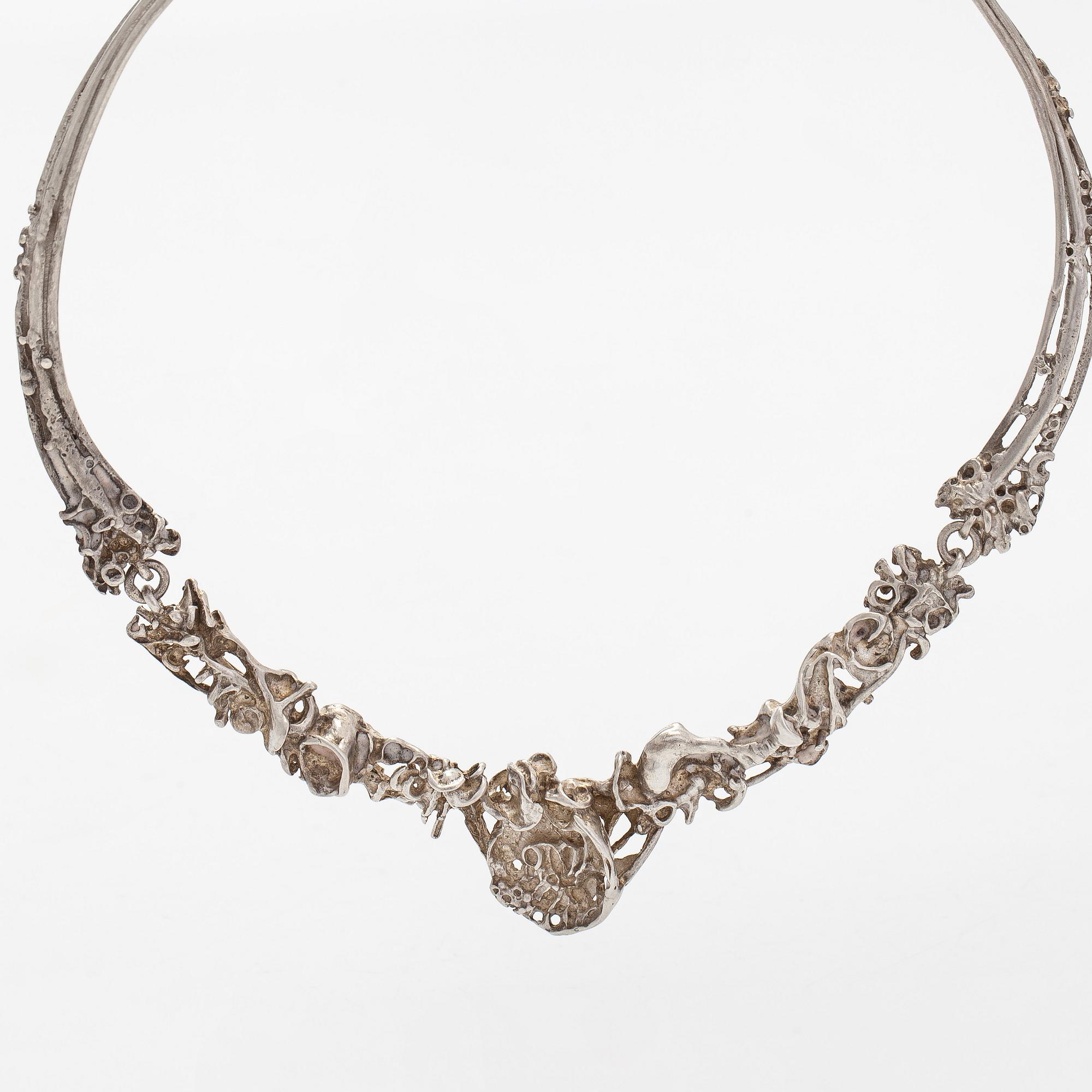 Regine Juhls, collier, silver, Norge.