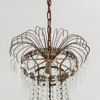 Chandelier, Gustavian style, 20th century.