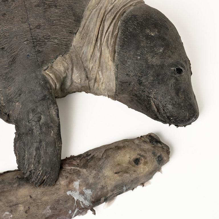 Roland Persson, "Wounded seal".