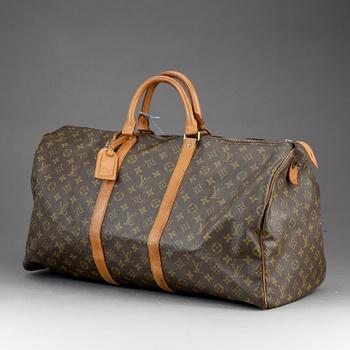 VÄSKA, "Keepall 55", Louis Vuitton.