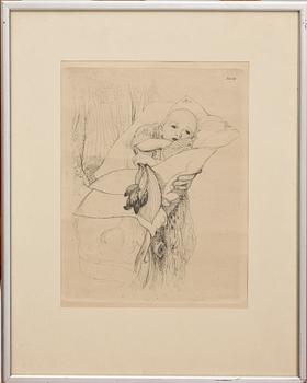 CARL LARSSON, etsning, 1913.