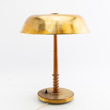 Harald Notini, Bordslampa modellnr 15441 Böhlmark lampfabrik 1940-tal Swedish Modern.