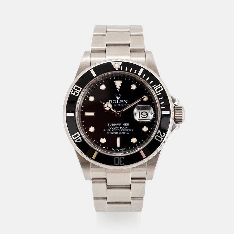 Rolex, Submariner, "Engraved Rehaut".