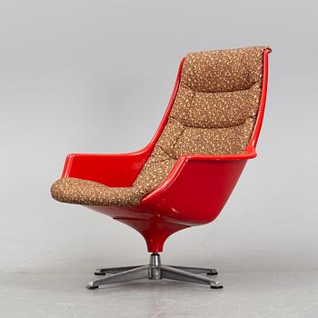 Alf Svensson & Yngvar Sandström, a 'Tellus' armchair, Overman, Tranås, 1970's.