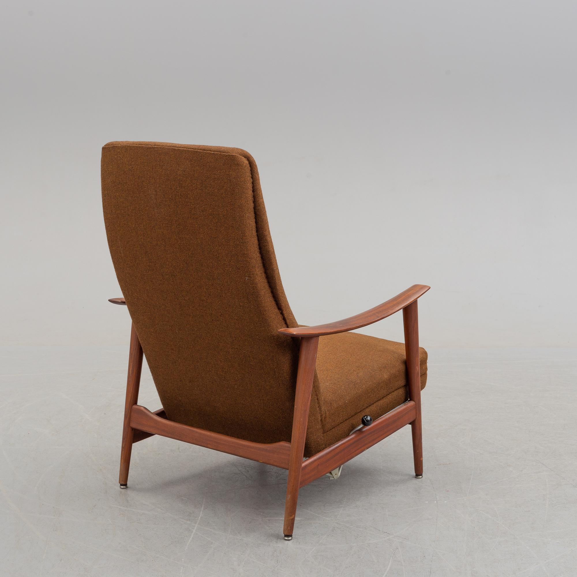 STOKKE MÖBELFABRIKK, fåtölj, Norge, 1960-tal.