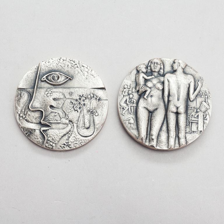 Kauko Räsänen, Mitali, Suomen lääkäriliitto, hopeaa. Kultatellisuus, Turku 1985.