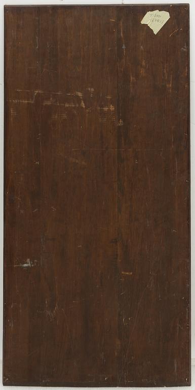 Mirror, late Gustavian, late 18th century.