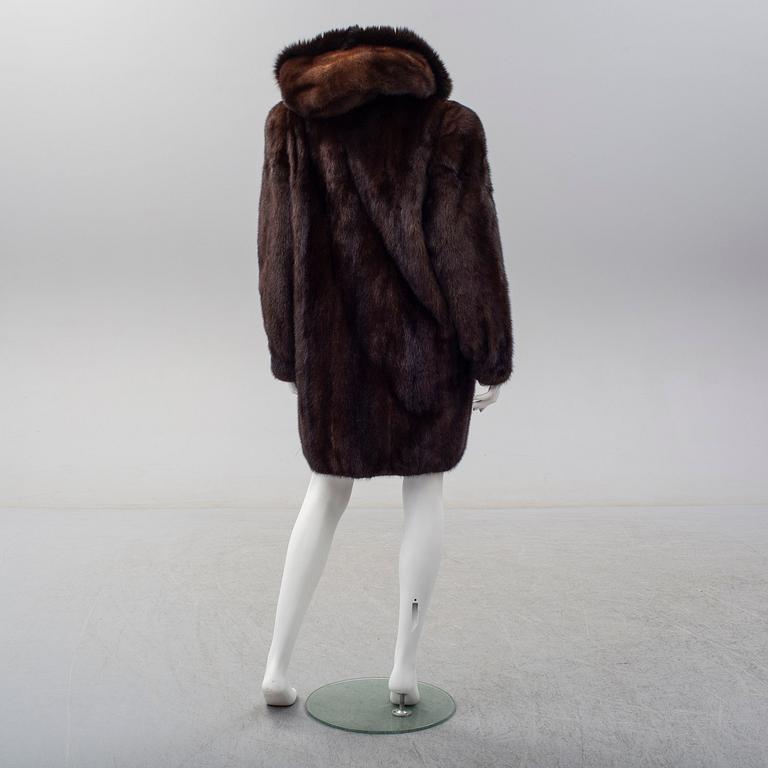 PÄLSJACKA, mink, Södra Päls, Norrköping. Storlek omkring M.